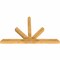 Ekena Millwork Saratoga Rough Sawn Timber Gable Bracket, Western Red Cedar, 72"W x 45"H x 4"D x 4"F, 15/12 Pitch GBW072X45X0404SAR00RWR - alternate 4